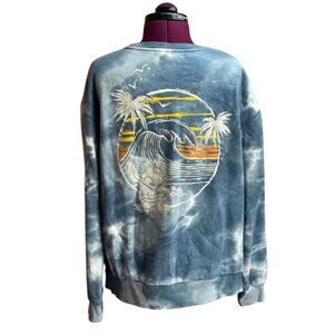 Disney Lilo & Stitch Tie Dye Crewneck Sweatshirt